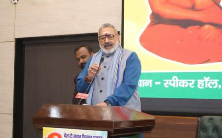 Union Textiles Minister Giriraj Singh. Pic/X @girirajsinghbjp